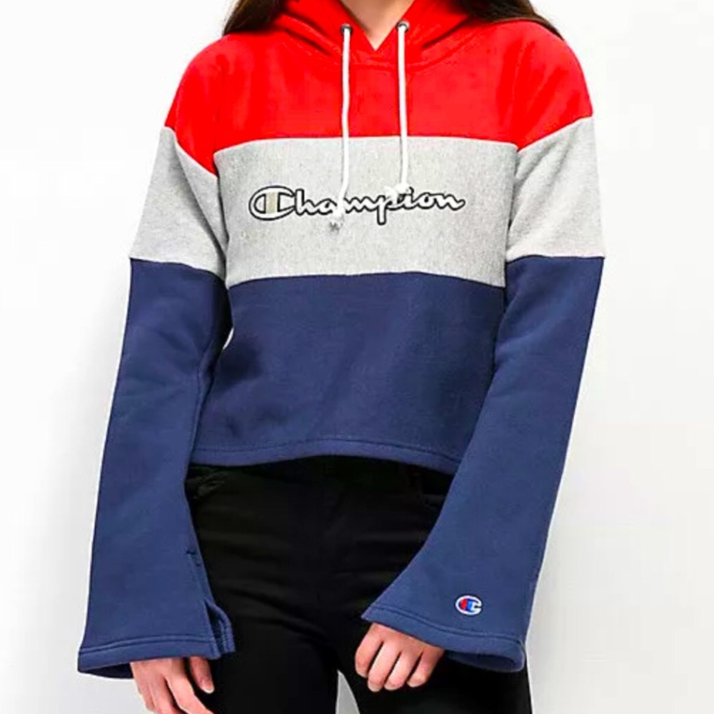 XS Reverse Weave Champion Bell Sleeve